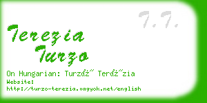 terezia turzo business card